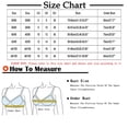 thumbnail image 2 of ZKCCNUK Plus Size Bras for Women Front Opening Buckle Shaping Thick Lace Gathered Without Steel Ring Bra Everyday Bras Size 36/80-46/105, 2 of 6