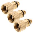 thumbnail image 1 of unbranded 3Ud Adaptador De Para En Cobre Color Dorado Compatible Con Bomba De Aire, 1 of 7