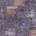 thumbnail image 1 of Ahgly Company Machine Washable Indoor Square Abstract Purple Haze Purple Area Rugs, 3' Square, 1 of 7