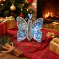thumbnail image 4 of Christmas Butterfly Cash Wallet Gift Ornaments, Clear Christmas Money Holders, Stocking Stuffers, Xmas Tree Hanging Decorations, Indoor Outdoor Decor for Christmas Tree Window Wall, 4 of 8