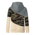 thumbnail image 4 of Vedolay Women's Fashion Hoodies Womens Oversized Half Zip Pullover Long Sleeve Sweatshirt Quarter Zip Hoodie Sweater,Camouflage 4XL, 4 of 4