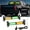 Amber Green, variant on Nilight 40LED Green White Emergency Strobe Advisor Light Bar with Suction Cups Dash Safety Warning Hazard Flashing Lights Interior Front/Rear Windshield for Trucks Construction Vehicles