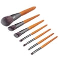 thumbnail image 4 of 7 brochas de maquillaje portátiles de fibra súper suave para sombras de ojos y polvos sueltos., 4 of 14