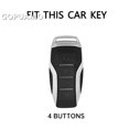 thumbnail image 2 of Car Key Cover Smart Remote Key Case for BYD Tang DM 2018 Key Bag Auto Accessories Keychain Keyring Key Covers, 2 of 9