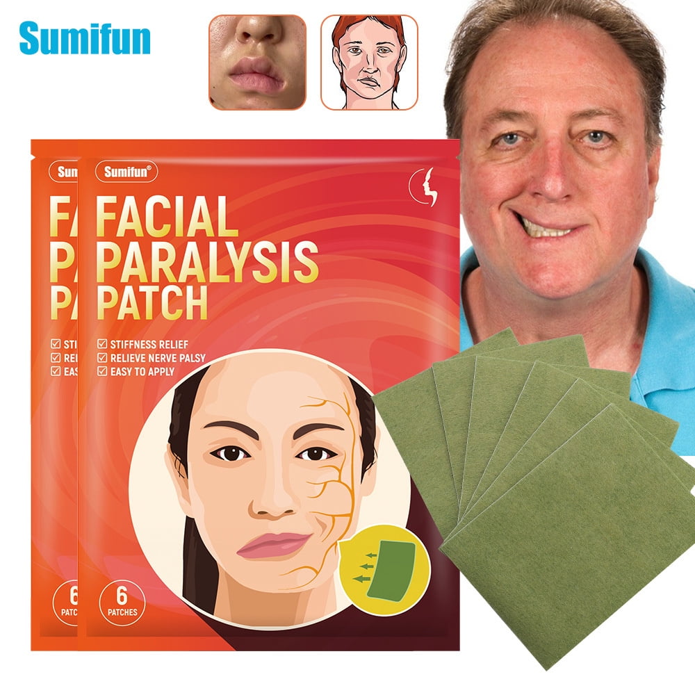sumifun facial paralysis Qianzheng paste acupoint massage facial