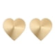 thumbnail image 1 of Women's Metal Nipple Covers Reusable Self Adhesive Silicone Pasties Raves Breast Petals Sticky Bras Nipple Stickers Style 9, 1 of 5