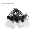 thumbnail image 4 of CNKOO Windproof Waterproof Solar Bulb Indoor Outdoor 2 Modes Strip Lightbulb Wedding Thanksgiving Lighting Decoration Colorful 6.5m, 4 of 9