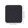 thumbnail image 4 of Protector De Silla Reutilizable, Versátil, Impermeable, Para Mascotas, A Prueba De Polvo, Funda Acolchada Para Asiento, Ideal Para Padres, Personas Mayores, Coche Y Exteriores, Negro 56-53 cm, 4 of 9