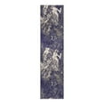 thumbnail image 3 of Unique Loom Haerfest Collection Area Rug - French Roast (2' x 6' Runner Gray/Purple), 3 of 7