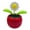 J, variant on iaksohdu Car Ornament Funny Solar Powered Cartoon Vibrant Ornamental Decoration Gifts Automobile Dashboard Dancing Flower Swinging Toy for Friend