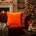 thumbnail image 6 of Kdkad 18x18 Inch Soft Plush Throw Pillow Cover, Double Sided Cushion Cover with Hidden Zipper, Decorative Home Decor for Sofa, Couch, Bed and Car, 6 of 8