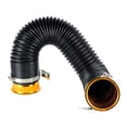 thumbnail image 4 of Conducto Flexible Del Tubo de La Manguera de Del Tubo de Admisión de Aire Frío Automático 2PCS, Dorado + Negro shamjiam Tubo de admisión de aire frío flexible, 4 of 8