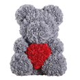 thumbnail image 1 of Oso de peluche de flores artificiales para mujer, caja de regalo de 40cm, PE, rosa, San Valentín, boda, Navidad, decoración del hogar, envío directo, 1 of 4