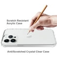 thumbnail image 5 of Étui Transparente pour iPhone 15 Pro Max, Aquaflex TPU Semi-Flexible [Absorbant les Chocs], 5 of 5