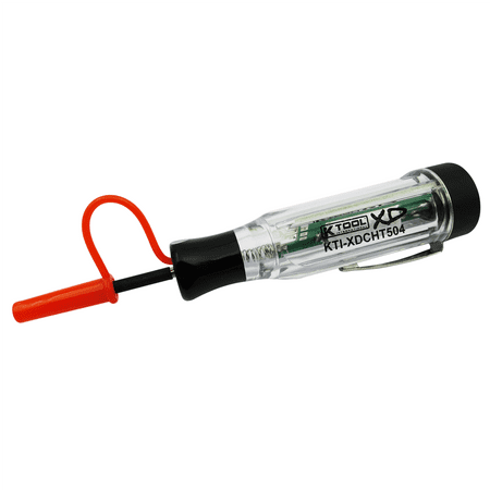 K Tool XDCHT504 Cordless Circuit Tester LED Polarity Audible Alert