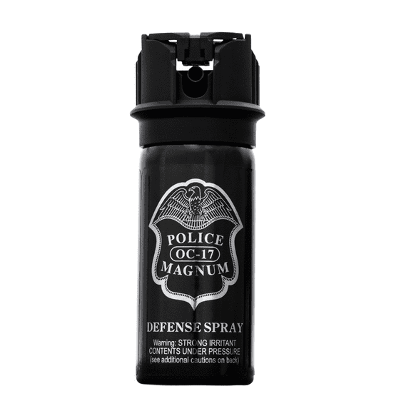 Police Magnum Pepper Spray Self defense Protection, Flip Top Fogger 1ct. 2oz