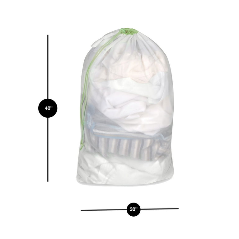 Laundry Bags (Heavy Duty Large Jumbo Nylon 30 x 40)