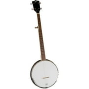 Rover RB-20 5 String Geared Tunable Banjo 24 Brackets Open Back Mahogany Rim Remo Head w/ Bag