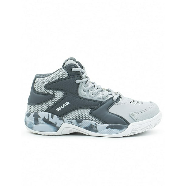 Tenis Shaq Para Niño Deportivo Baloncesto Clásico Ligeros Gris gris 19