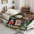 thumbnail image 5 of Football Blanket Football Gifts for Boys Men Sports Football Flannel Fleece Blanket Football Lover Gifts American Football Pattern Soft Cozy Throw Blanket Football Team Gifts for Teens Adult 40"x60", 5 of 5