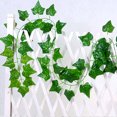 thumbnail image 4 of enqiretly Artificial Leaves Garland Simulation Plant Vine Home Party Wall Hanging Plastic artificial Rattan, 4 of 7