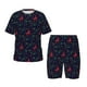thumbnail image 1 of Balery Christmas Deer Conjunto de Pijama Infantil de Manga Corta con Estampado – Ropa de Dormir de Algodón Suave-XX-Large, 1 of 6