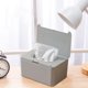 thumbnail image 5 of Caja de pañuelos con funda para teléfono celular, organizador de papel facial para cocina, baño, tocador, encimeras, dormitorio, tocador y mesas, contenedor de pañuelos de plástico de regalo, 5 of 6