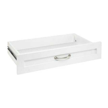 closetmaid ss255-dr suitesymphony 25 x 5  tall drawer for custom closet systems - white