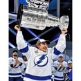 thumbnail image 1 of Yanni Gourde Tampa Bay Lightning Unsigned 2020 Stanley Cup Champions Raising Cup Photograph, 1 of 1