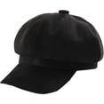thumbnail image 3 of CoCopeaunts Octagonal Newsboy Cap for Women Autumn Winter Korean Fashion Beret Warm Painter Cap Retro British Style Unisex, 3 of 7