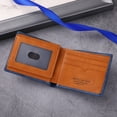 thumbnail image 4 of Men Leather Bifold Wallet with Flip Pocket Card Holder Wallet, 4 of 8
