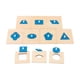 thumbnail image 1 of Juguete Montessori, rompecabezas geométrico de madera, juguete de entrenamiento, juego de mesa de coordinación mano-ojo, rompecabezas para sala de, 1 of 9