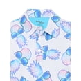 thumbnail image 2 of Birdie Bound Boy's Performance Ombre Glasses Pineapple Printed Golf Polo Shirt , Sizes XS-XL, 2 of 3