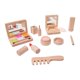 thumbnail image 4 of Juguetes de maquillaje de madera, juego de belleza de maquillaje para niñas, de juguete de maquillaje de aprendizaje temprano para niños de Hallo, 4 of 9