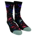 thumbnail image 2 of Women's Auntiesaurs Socks Funny Dinosaur Flowers Plants Aunt Family Graphic Novelty Footwear, 2 of 8