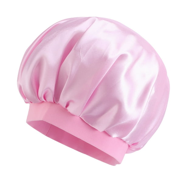 Capó de pelo de ancho de ancho de bronceado bufanda bufanda de dormir gorra de moda softness sombrero turbans cabeza cubierta de pelo envolturas para las mujeres durmiendo rosa sidaley AP008211-12