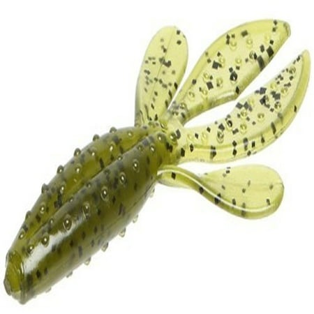 Zoom 123019 Z-Hog Jr Creature Bait 3 1/2-Inch Watermelon Seed 10-Pack
