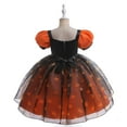 thumbnail image 4 of Robe Fille à Volants en Tulle, Robe de Printemps pour Filles, Robe de Demoiselle d'Honneur, Vêtements d'Été pour Bébé Fille 3-4 Ans, 4 of 8