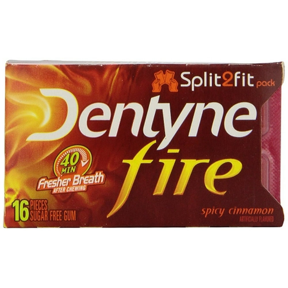 Dentyne Ice Fire Cinnamon, (Pack of 9) - Walmart.com - Walmart.com