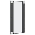 thumbnail image 3 of vidaXL Miroir Mural Noir 50x100 cm Rectangle Fer, 3 of 5
