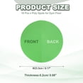 thumbnail image 2 of Uxcell Spot Markers for Agility Dot, Non-Slip Poly Spots Floor Dots 9 In & 18 Pcs & Green -Fitting for (Gym/Sports/Training), 2 of 7