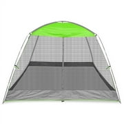 Caravan Canopy Sports 10' x 10' Screen House Shelter, Lime Green (33 sq ft Coverage)