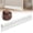 F, variant on Self-Adhesive Silicone Door Bottom Weather Stripping Strip, Soundproof Wind Dust Insulation Door Gap Sealer For Wooden Glass Metal Doors(M,White)