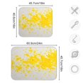 thumbnail image 2 of Iauyy Dish Drying Mat for Kitchen Counter, Super Absorbent & Hanging 16x18 / 18x24 Inch (S/M) Yellow Pigment, 2 of 8