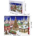 thumbnail image 2 of Christmas Puzzle 500 Pieces Jigsaw Puzzles for Adults,Medium Difficulty Fun Jigsaw Puzzles, 20"x15" Large Puzzle Winter Decoration for Family Party Holiday - Each Piece is Unique, 2 of 8