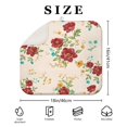 thumbnail image 4 of Pioneer Flower Floral Print Pattern Dish Drying Mat for Kitchen 1 Pack, Ultra Absorbent Microfiber Dishes Drainer Mats,16"x18", 4 of 6