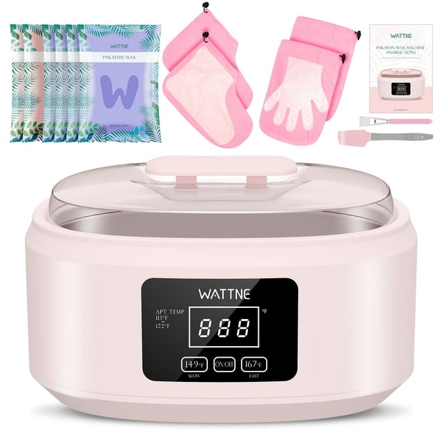 Máquina de cera de parafina Wattne para manos y pies - Rosa