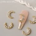 thumbnail image 4 of Decoraciones para decoración de uñas, 60 piezas para manualidades, joyería y manicura, 4 of 6