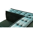 thumbnail image 6 of Chic Home Barnum Sofa Velvet Upholstered Tufted Wide Armrest Design, 6 of 7