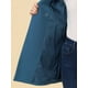 thumbnail image 5 of Abrigos de invierno raglán cruzados con solapa con muesca para mujer gris azul oscuro S, 5 of 5